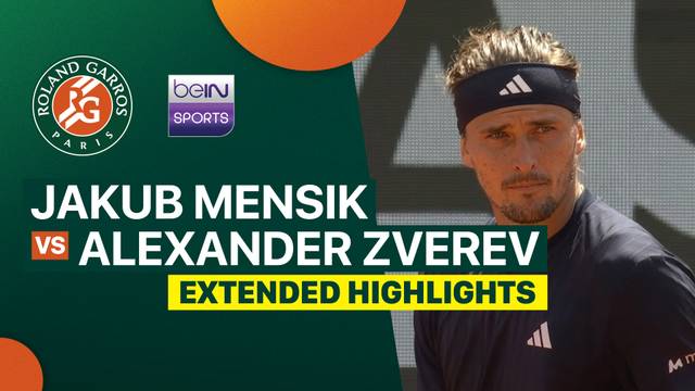 Jakub Mensik vs Alexander Zverev - Extended Highlight | Roland Garros 2026
