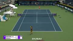 Match Highlight | Elise Mertens 2 vs 1 Jessica Pegula | WTA Dubai Tennis Championship 2021