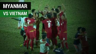 Highlights Piala AFF U-18, Myanmar Vs Vietnam 2-1