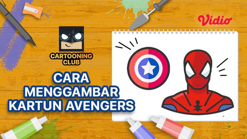 Cartooning Club - Cara Menggambar Kartun Avengers