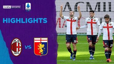 Match Highlight | Milan 1 vs 2 Genoa | Serie A 2020