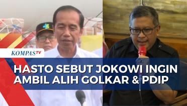 Jokowi Bantah Tudingan Hasto soal Incar Kursi Ketum PDIP: Jangan Seperti Itu