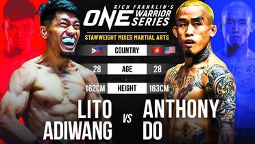 Lito Adiwang vs. Anthony Do | ONE Warrior Series Full Fight