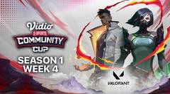 VIDIO COMMUNITY CUP VALORANT SEASON 1 WEEK #4