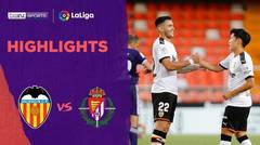 Match Highlight | Valencia 2 vs 1 Valladolid | LaLiga Santander 2020