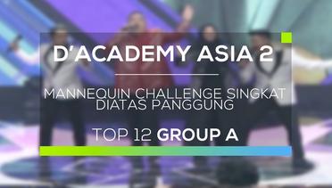 Mannequin Challenge Singkat di Atas Panggung D'Academy Asia 2
