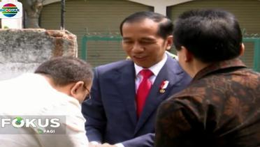 Jokowi Takziah ke Kediaman Almarhum Sys Ns - Fokus Pagi