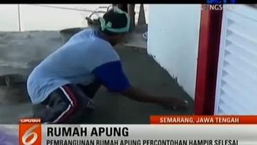 VIDEO: Ini Rumah Apung Solusi Banjir Rob Semarang