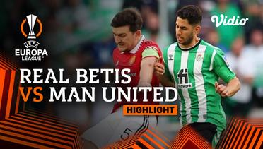 Highlights - Real Betis vs Manchester United | UEFA Europa League 2022/23