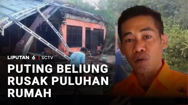 Puting Beliung Rusak Puluhan Rumah | Liputan 6