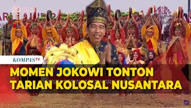 Jokowi Saksikan Tarian Kolosal Nusantara di Peringatan Hari Lahir Pancasila