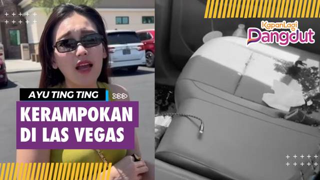 Ayu Ting Ting Kerampokan di Amerika, Lapor ke Polisi Las Vegas - Kaca Mobil Dibobol Maling