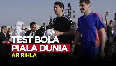 Ricardo Kaka dan Iker Casillas Menguji Al Rihla, Bola Resmi Piala Dunia 2022