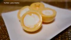Ajaib, Cara membuat Kuning Telur Berada Di luar