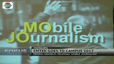 EGTC Goes To Campus Kembali Gelar Pelatihan Jurnalistik di Yogyakarta - Fokus Pagi