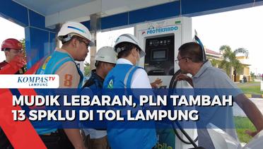Hadapi Mudik Lebaran, PLN Tambah 13 SPKLU di Ruas Tol Lampung