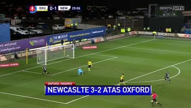Newcastle United Susah Payah Singkirkan Oxford United