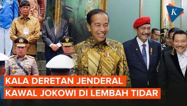 Sederet Jenderal Aktif Hingga Pensiunan Kawal Presiden Jokowi di Akmil