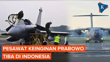 6 Jet Rafale dan 4 Airbus A400M Perancis Tiba di Indonesia