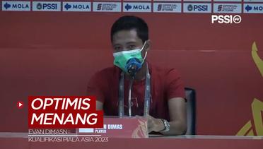 Evan Dimas Optimis Timnas Indonesia Mampu Atasi Chinese Taipei di Kualifikasi Piala Asia 2023
