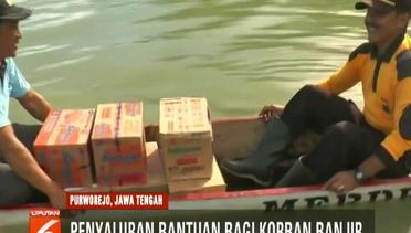 Polisi Salurkan Bantuan Bagi Korban Banjir Kebumen - Liputan 6 Terkini