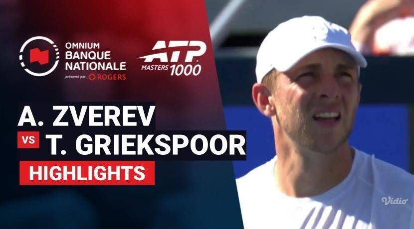 Alexander Zverev vs Tallon Griekspoor - Round 2 (Center Court) | ATP 1000: National Bank Open presented by Rogers 2026
