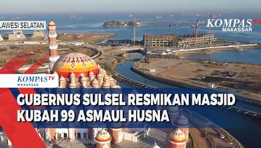 Gubernus Sulsel Resmikan Masjid Kubah 99 Asmaul Husna
