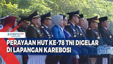 Perayaan Hut Ke-78 TNI Digelar Di Lapangan Karebosi