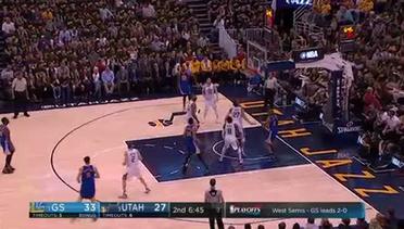 NBA | Nightly Notable | Aksi Kevin Durant di Game 3 Semifinal Utah Jazz vs Golden State Warriors