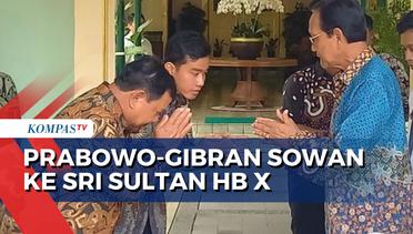 Berlangsung Tertutup, Apa Agenda Pertemuan Prabowo-Gibran dengan Sri Sultan HB X?