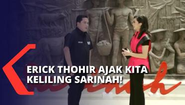 Jalan-jalan Bersama Menteri BUMN Erick Thohir ke Pusat Perbelanjaan Pertama di Indonesia, Sarinah!