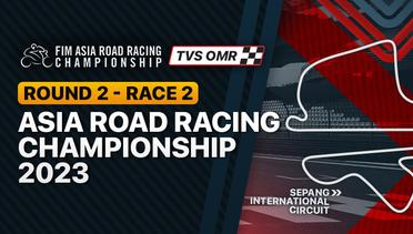 Full Race | Asia Road Racing Championship 2023: TVS OMR Round 2 - Race 2 | ARRC