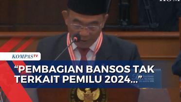 Menko PMK Tegaskan Penggelontoran Bansos Tak Ada Kaitannya dengan Pemilu 2024!