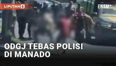 ODGJ Tebas Polisi di Manado, Ngamuk Saat Buat Laporan di Kecamatan