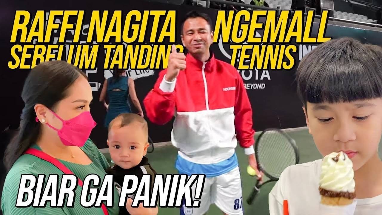 SWEET BANGET NAGITA!!! CIPUNG RAFATHAR SUPPORT RAFFI SEBELUM TANDING ...