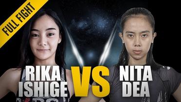ONE- Full Fight - Rika Ishige vs. Nita Dea - Juara Tak Terkalahkan - May 2017