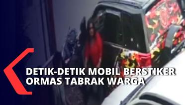 Mobil dengan Stiker Ormas Tabrak Motor di Medan Johor, Korban Meninggal Dunia! Apa Motifnya?