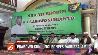 Kunjungi Ponpes Darussalam, Prabowo Bantah Adanya Kaitan di Pilpres 2018 - Liputan6 Pagi