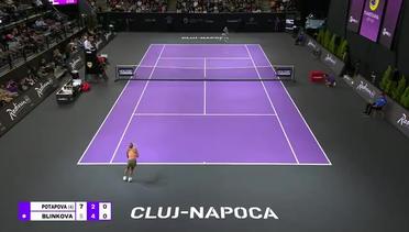 Match Highlights | Anna Blinkova vs Anastasia Potapova | WTA Transylvania Open 2022