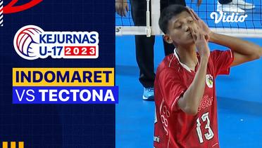 Final Putra: Indomaret vs Tectona - Full Match | Kejurnas Bola Voli Antarklub U-17 2023