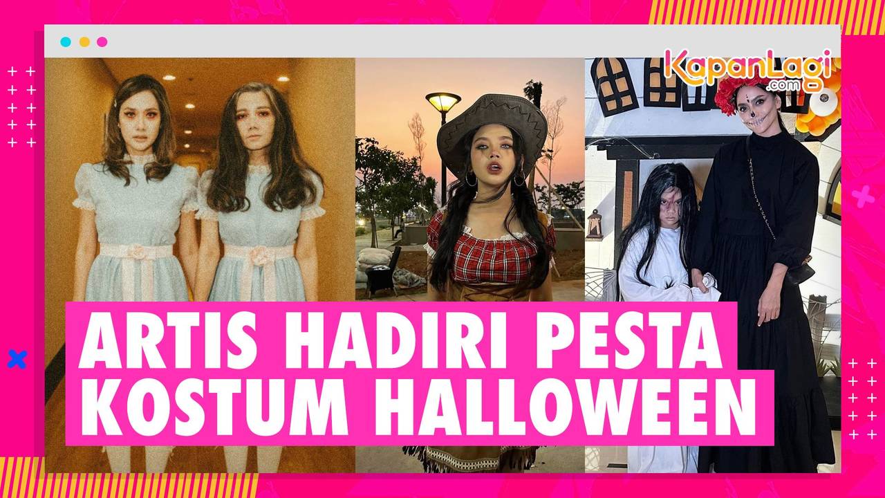 kostum halloween 2024 nia ramadhani