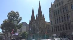 Melbourne, Australia, City center in 4K