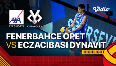 Highlights | Fenerbahce Opet vs Eczacibaşi Dynavi̇t | Women's Turkish Volleyball Cup 2022/23