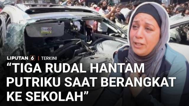Tragis! Siswi 16 Tahun Tewas dalam Serangan Tiga Rudal Israel Saat Berangkat ke Sekolah | Liputan 6
