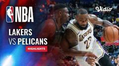 LA Lakers vs New Orleans Pelicans - Highlights | NBA Regular Season 2023/24