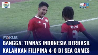 SEA Games Sepak Bola Putra: Timnas Indonesia Kalahkan Filipina 4-0 | Fokus