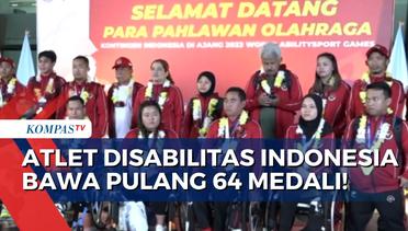 36 Atlet Kontingen Indonesia Bawa Pulang 64 Medali dari World Ability Games 2023 Thailand!