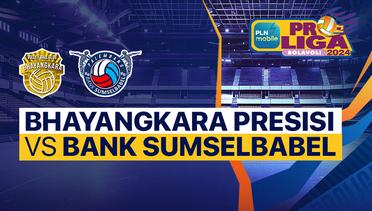 Putra: Jakarta Bhayangkara Presisi vs Palembang Bank Sumselbabel - PLN Mobile Proliga 2024