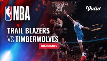 Portland Trail Blazers vs Minnesota Timberwolves  - Highlights | NBA Regular Season 2023/24