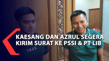 Kaesang dan Azrul Segera Kirim Surat Ke PSSI dan PT. LIB